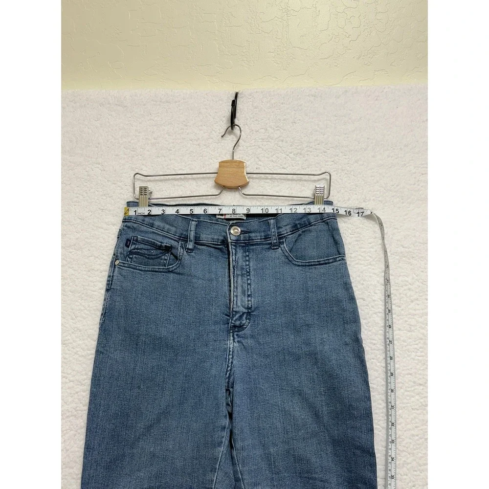 Lee Classic Fit At The Waist Womens Blue‎ Denim Jeans Pants